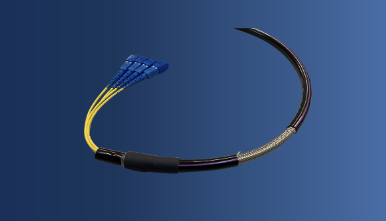 防鼠対応型コネクタ付フレキシブル光ケーブル